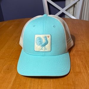 Tucker’s Provisions “Aruba Blue + Peach Heart” hat from Key West Florida